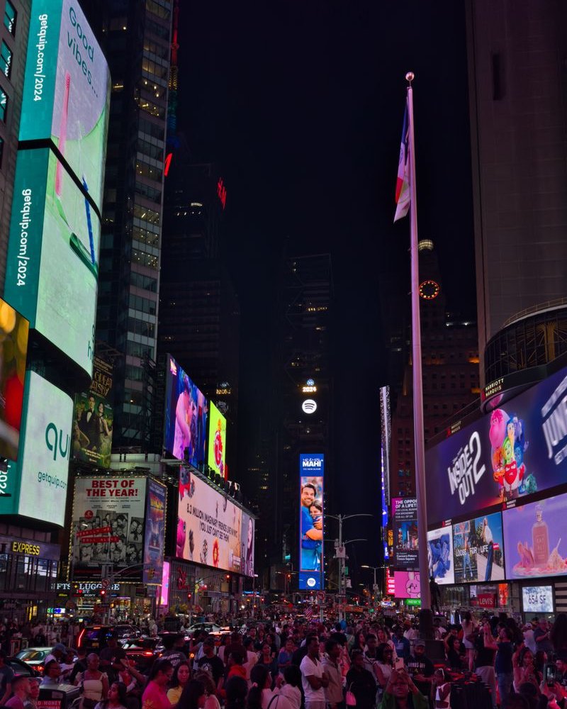 New York at night